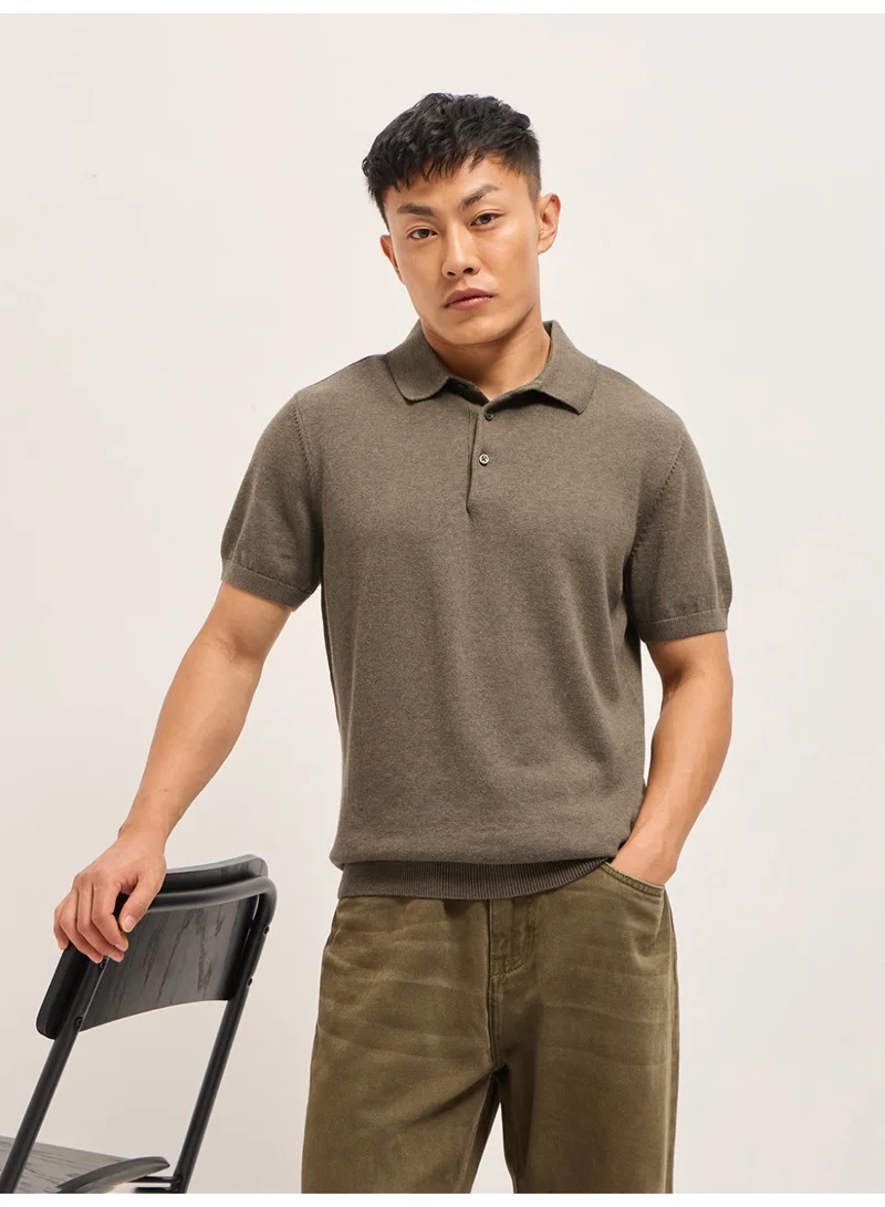 THE BEAR HOUSE Men’s Short Sleeve Polo T-Shirt | Casual or Smart Style | Perfect for Work, Travel, Everyday Outfits & All-Season Wear | Stylish, Comfortable & Versatile for Any Occasion